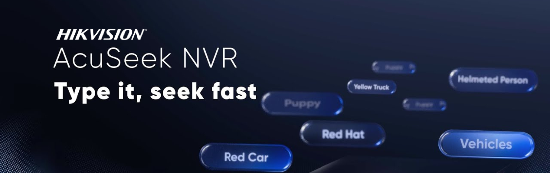 Hikvision AcuSeek AI Powered NVRs Hikvision AcuSeek AI Powered NVRs
